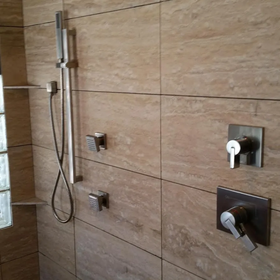 Shower fixture installation for Water Heater Replacement in Isla Vista
